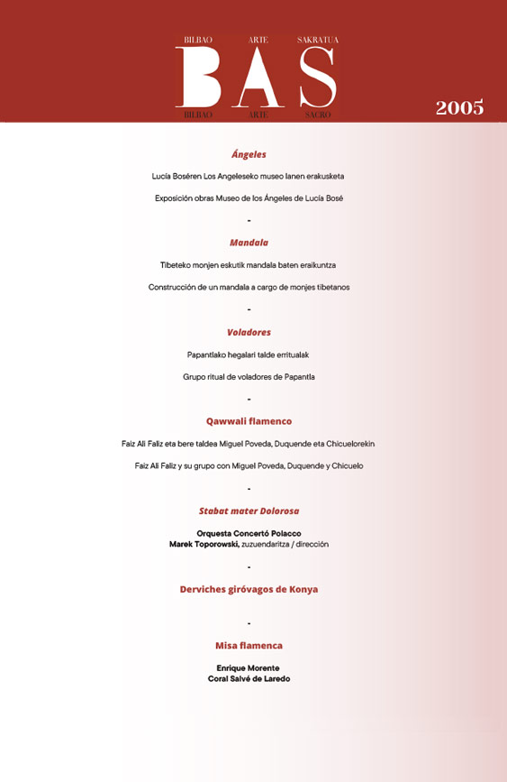 cartel BAS 2005
