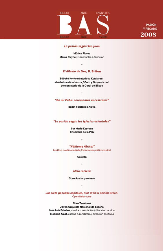 cartel BAS 2008