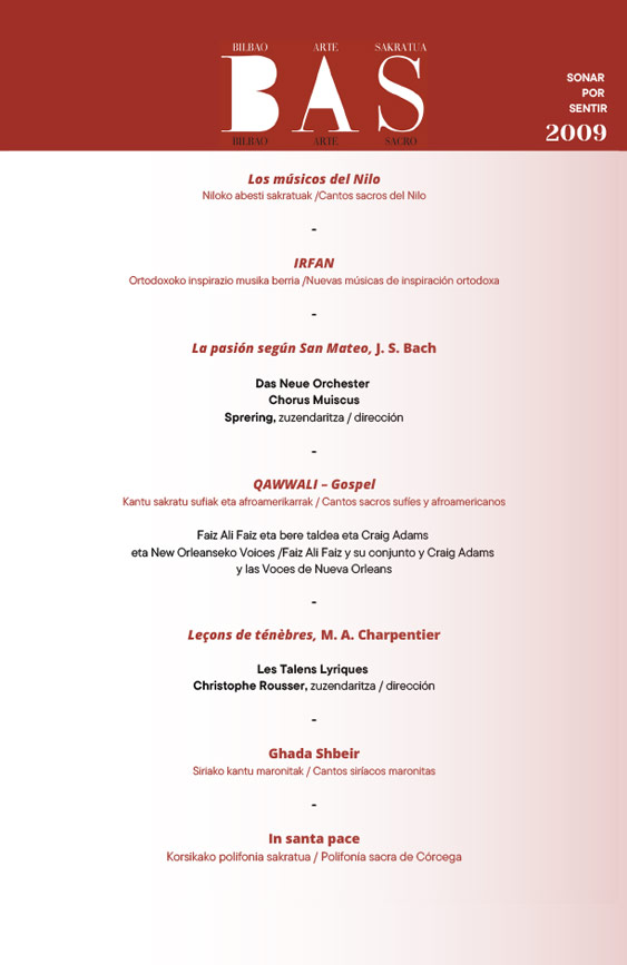cartel BAS 2009